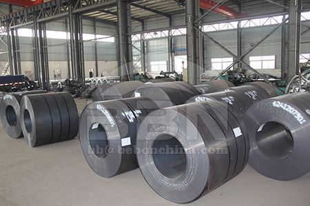 The inventory pressure of CCS grade A hull steel coil is not big