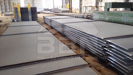 Properties of DNV GL EH32 steel grade