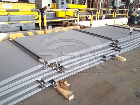 High-strength hull structural steel EQ56