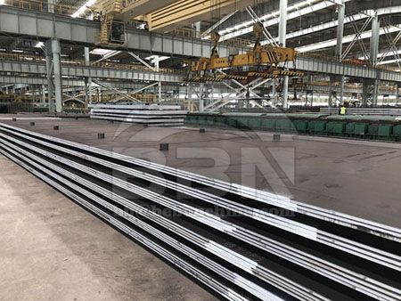 The foctors affect EH36 hull steel supply and demand