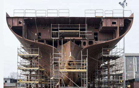 What is shipbuilding bearing steel?