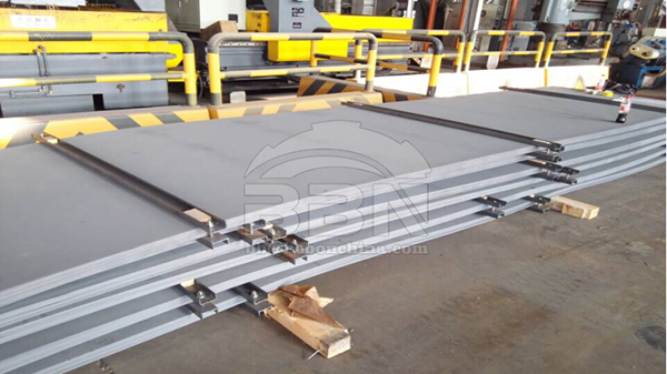 4262 tons ABS AH36 ship building steel plate to Damman Shipyard in Saudi Arabia