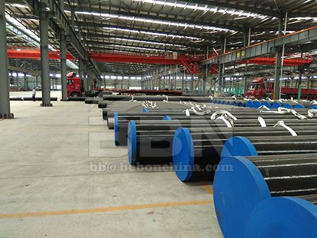 Shipbuilding steel pipe