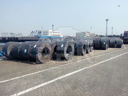 LR grade A MS carbon steel coil prices in China market on July 16