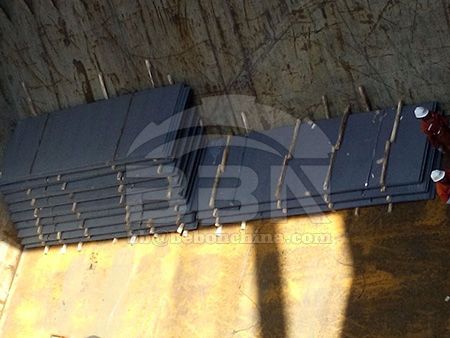 Steel mill inventory of DNV GL AH32 ship building plate increased