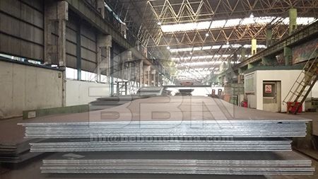 DNV GL EH32 hull steel plates technical data sheet