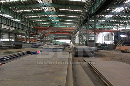 Technical properties of S355G8+N steel plate