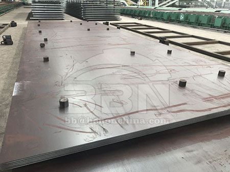 S355G10+M steel plate for offshore oil production platforms and terminal equipment