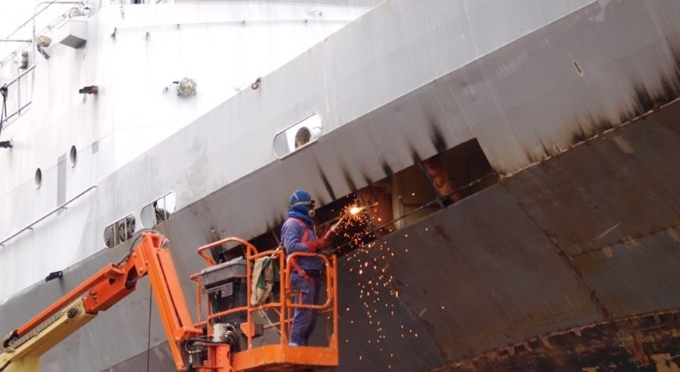 Use of Q235 Steel in Ship Repair and Retrofit Fabrication Projects