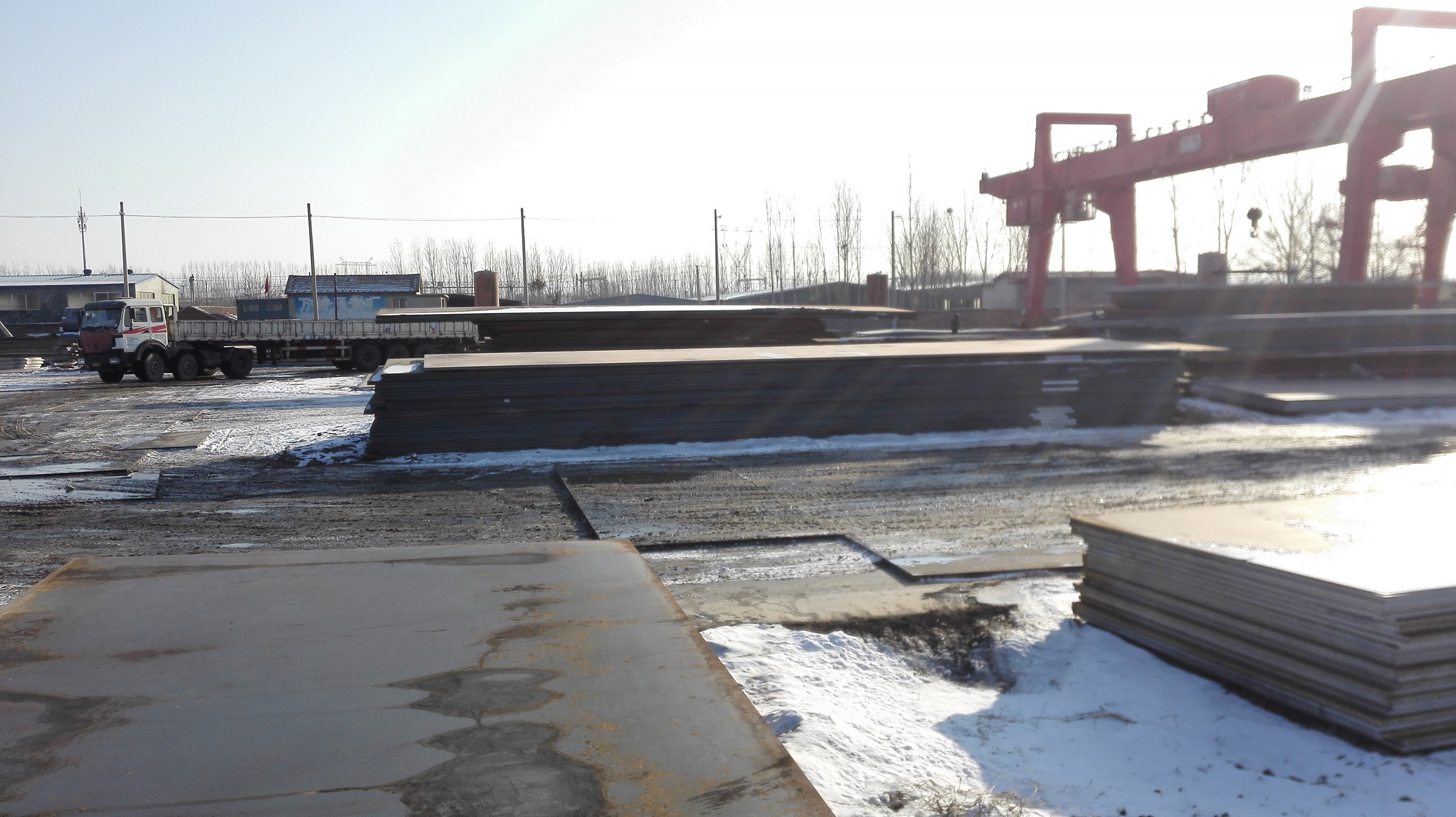 Grade B Steel in Heavy Equipment Structural Frames